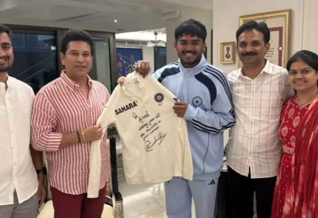 Sachin Tendulkar has come