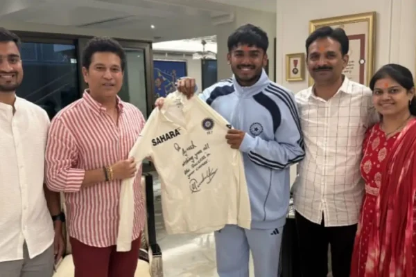 Sachin Tendulkar has come