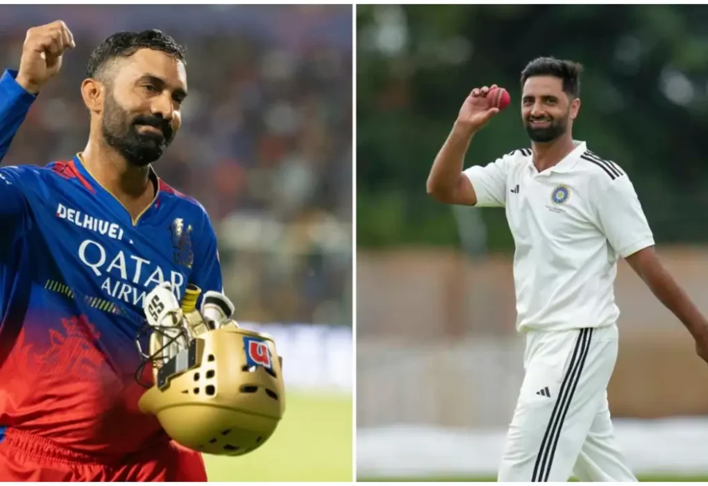 Dinesh Karthik made his India Test debut