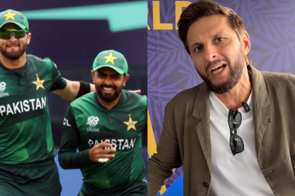 Shahid Afridi left his son-