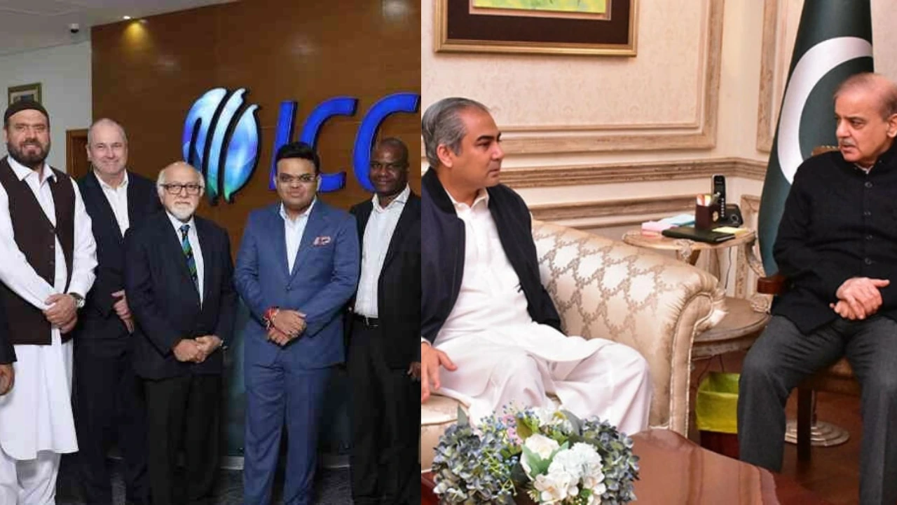 Jai Shah receives ICC officials
