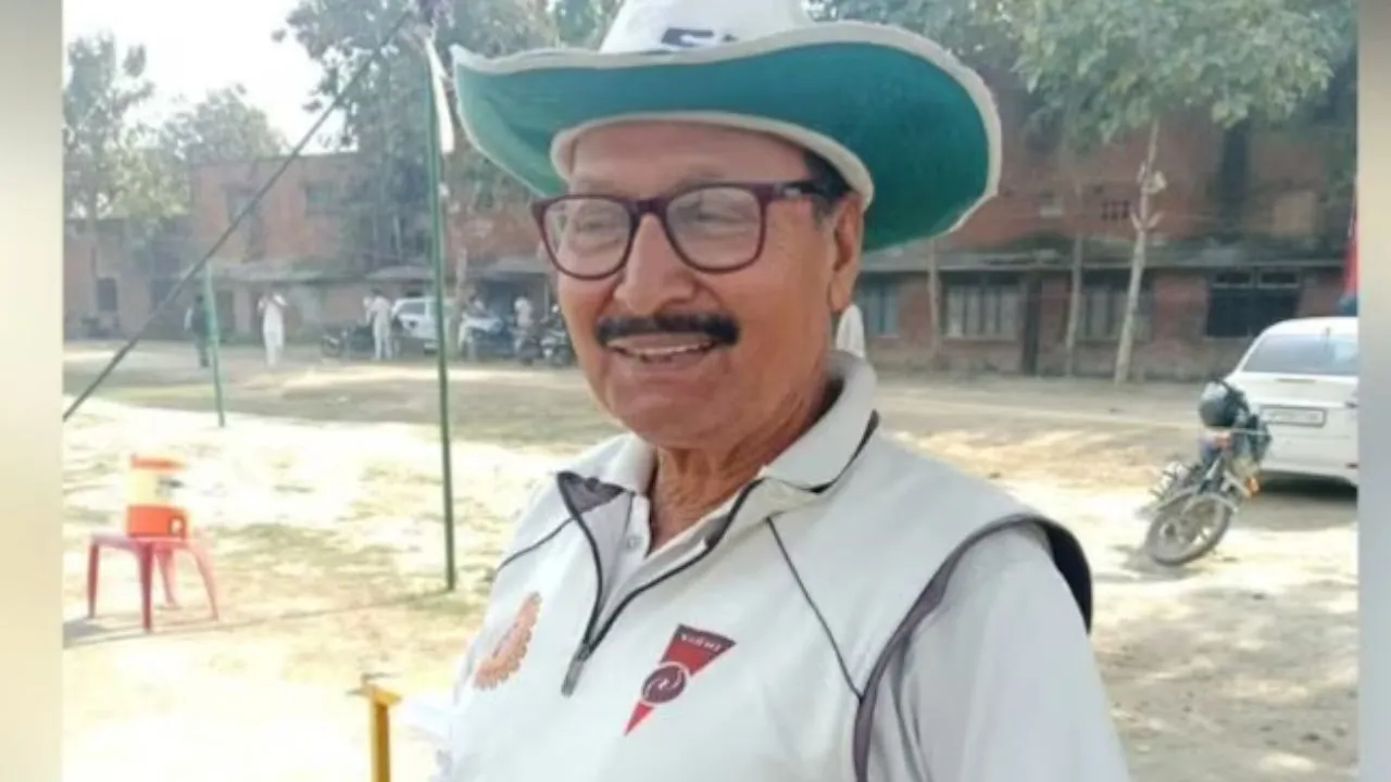 The umpire shot in the middle of the match