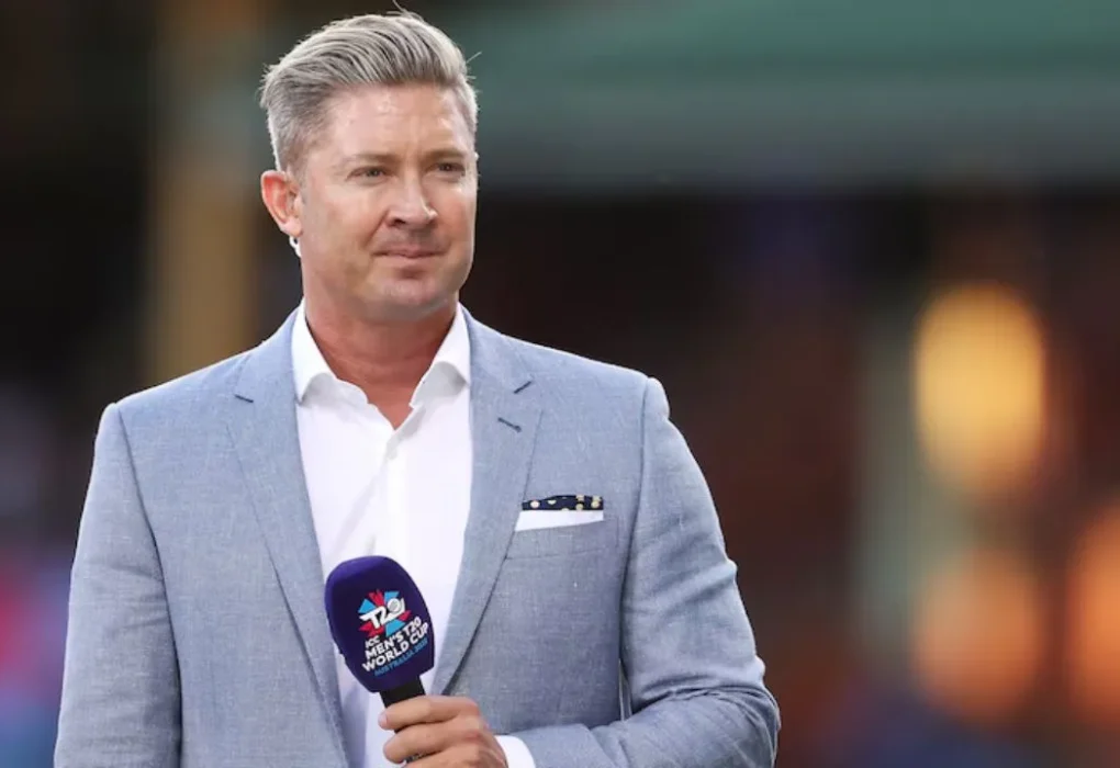 Michael Clarke kicked Abhishek