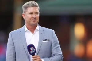 Michael Clarke kicked Abhishek