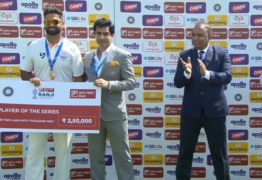 Auqib Nabi sent a blunt message