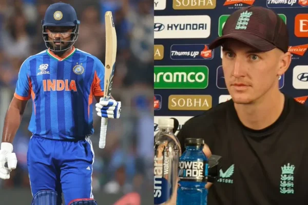 Sanju Samson as Harry in drag