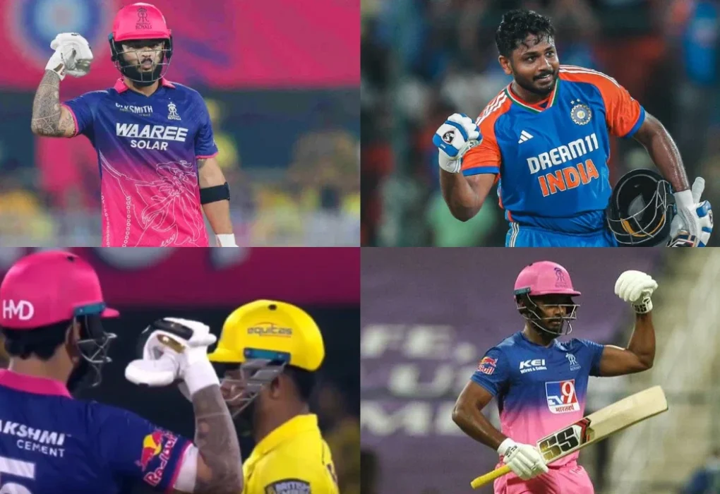 Riyan Parag made fun of Sanju Samso