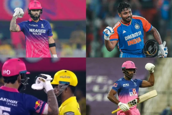 Riyan Parag made fun of Sanju Samso