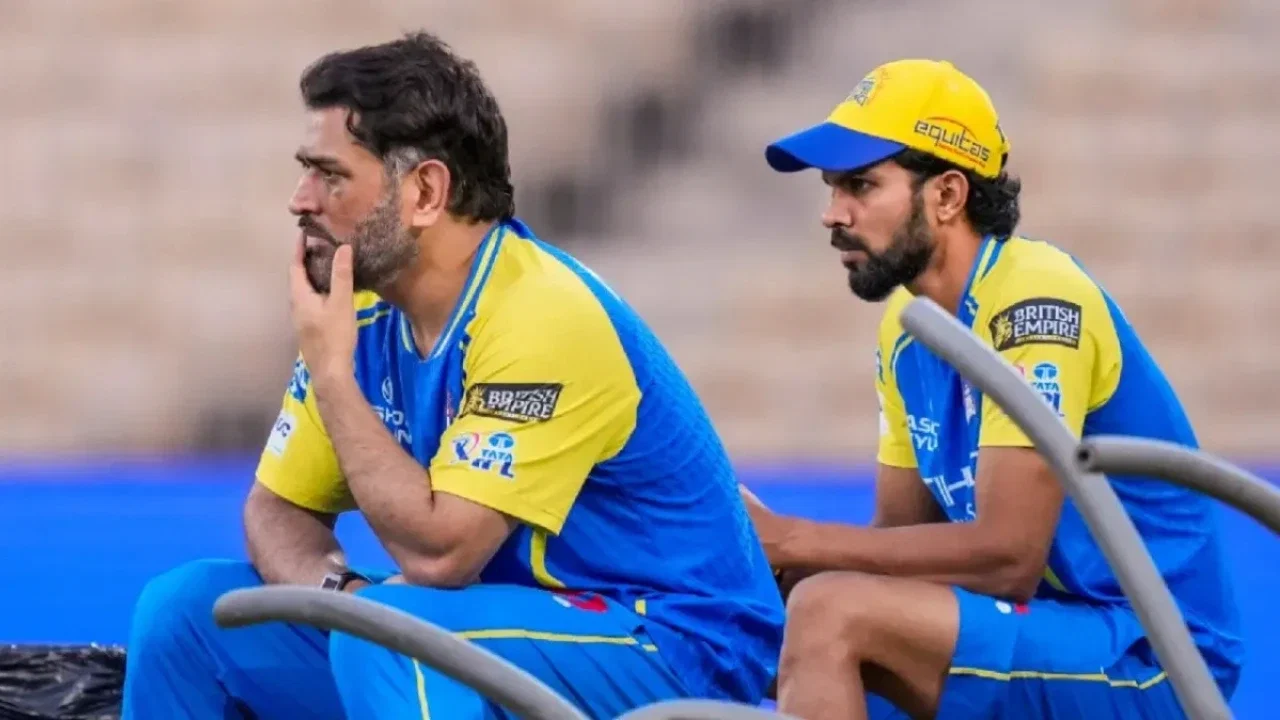 MS Dhoni was competing with Ruturaj ji.