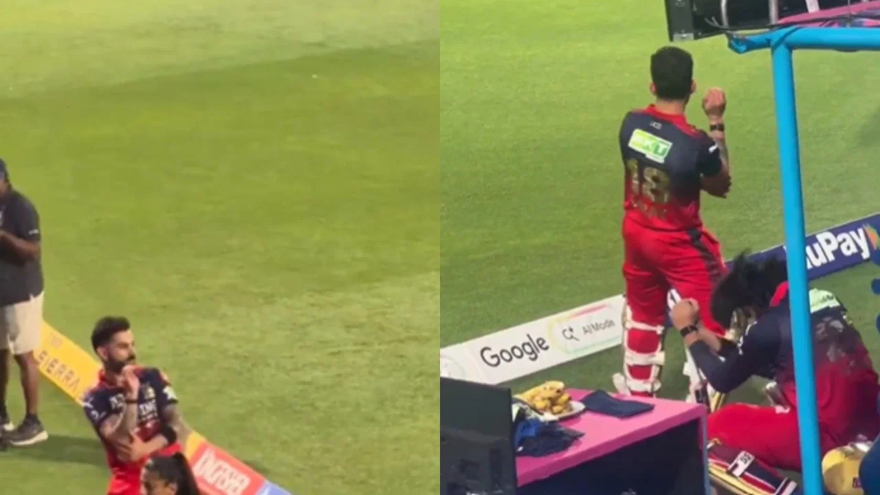Virat Kohli teased Shubman Gill