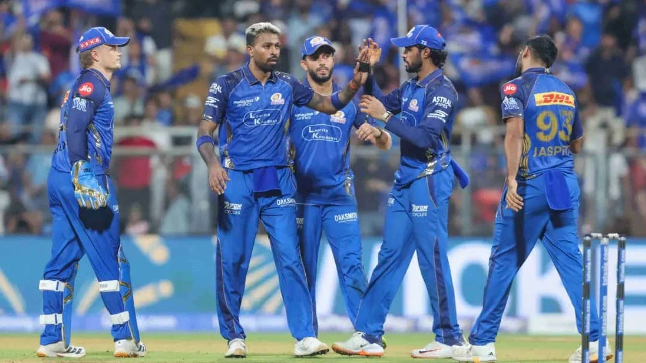 Mumbai Indians created a stir with their dress