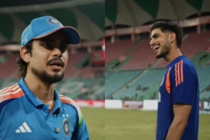 Ishan Kishan gave the credit for this to Shubman ji.