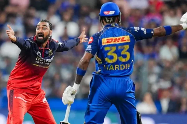 Krunal Pandya opened on straw
