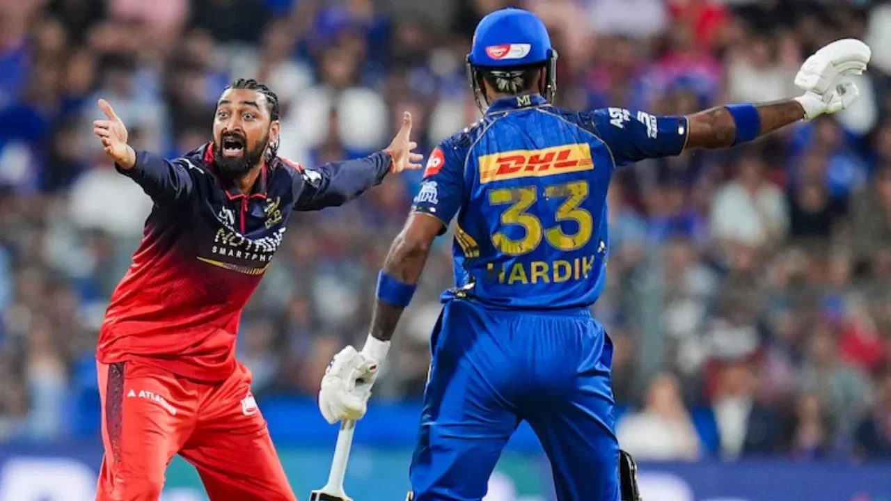 Krunal Pandya opened on straw