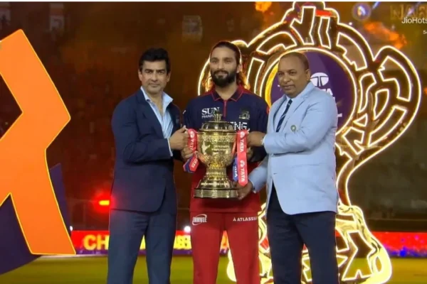 Rajat Patidar is happy as RCB