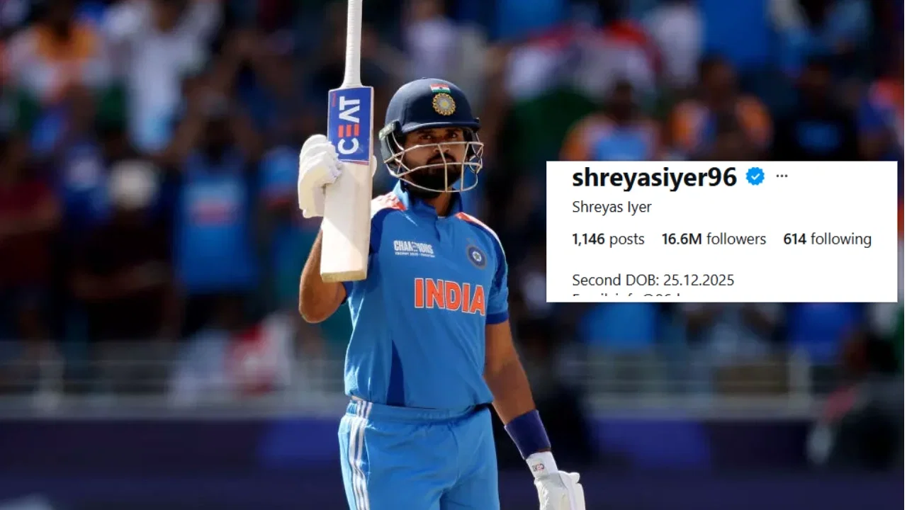 Shreyas Iyer's 'second birth date'