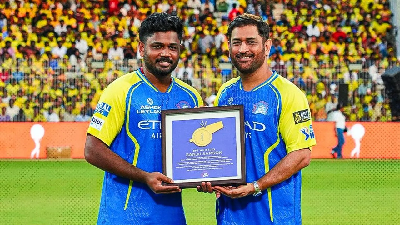 Why did Sanju Samson compare with MS D?